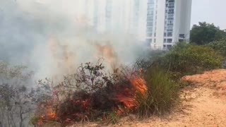 Incendio en Floridablanca