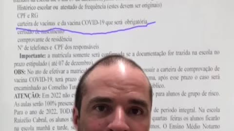 Preste atenção papai e mamãe caso escolas peça o comprovante de vacinação dos seus filhos... ☝️☝️