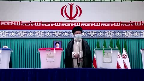 Khamenei votes in Iran election