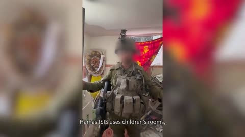 Soldados israelenses encontram túnel do Hamas escondido sob berço de bebê