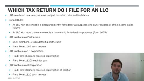 How to File Business Taxes for an LLC