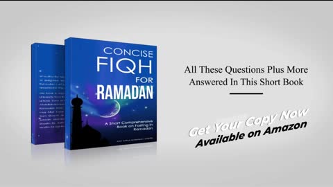 New Book related to Fasting in Ramadan Concise Fiqh for Ramadan