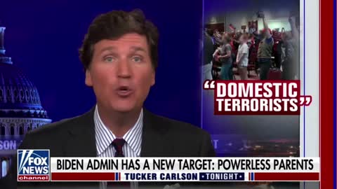 Tucker Carlson delves into the DOJ being mobilized against concerned parents
