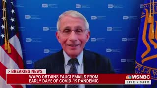 MSNBC Scores Big Interview With Fauci - Their First Questions Will SHOCK You