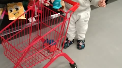 Cute baby 🍼 shopping 🛍️ on Saudi Arabia super market 2024