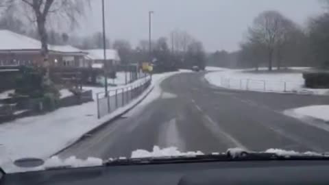 Snow on the windshield .4M Views.
