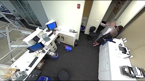 Harrowing video shows moment sniper shoots through computer monitor and in