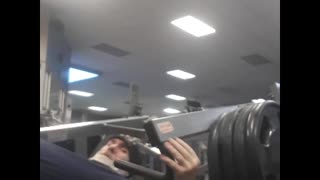 360lbs Hammer flat bench