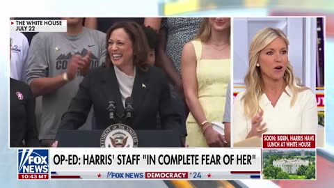 'COMPLETE FEAR'- Kamala Harris facing bombshell workplace accusations