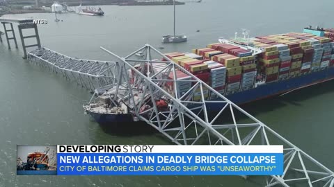 New allegations in deadly Baltimore bridge collapse