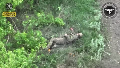 russian soldier commits suicide with a grenade after a failed assault NSFW