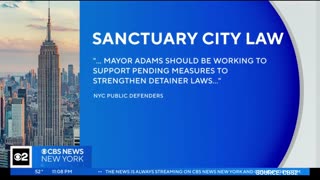 Watch: NYC Mayor Eric Adams Calls For Reform Of Cities Sanctuary Policies