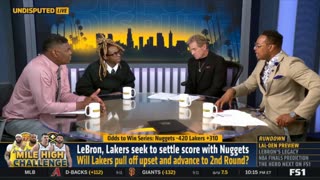 UNDISPUTED I got my faith in the LeBron & Davis - Wayne expects the Lakers to upset the Nuggets