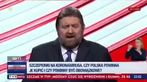 Pan Stanisław w TVP Info o szczepieniach