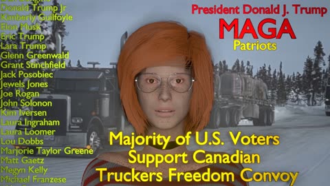 Majority of U.S. Voters Support Canadian Truckers Freedom Convoy!