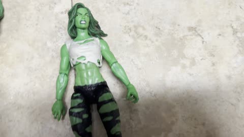 MARVEL LEGENDS SHE-HULK FIGURE REVIEW