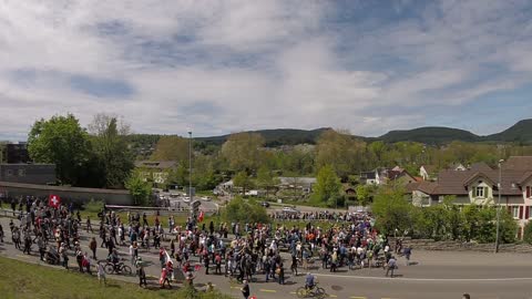 Protest Aarau Switzerland 2021-05-08 (11/19) Protesters march down Tellirain