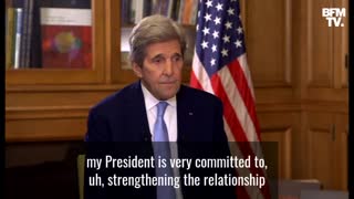 Kerry Acknowledges Baffled Biden Had No Idea Why France Was Mad