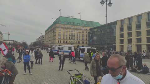 14.03.2022 die Kundgebung am Brandenburger Tor in Berlin