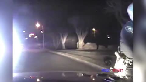 Motorcycle VS Cops Dashcam Captures Intense Police Chase