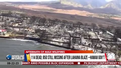 114 dead; 850 still missing after Lahaina blaze –Hawaii gov't