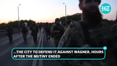 Pro-Putin Chechen Fighters Reach Moscow After Wagner Coup Ends ; "Abandon Belgorod Positions