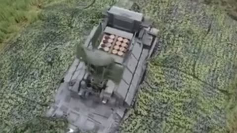 Russian air defense system takes out Ukrainian drone