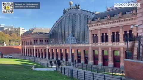 Madrid Atocha Railway Station - Some views inside and out #train #railway #railfans #station