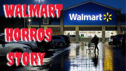 Creepy Rainy Night at Walmart- Horror Stories - Scary Walmart Horror Stories