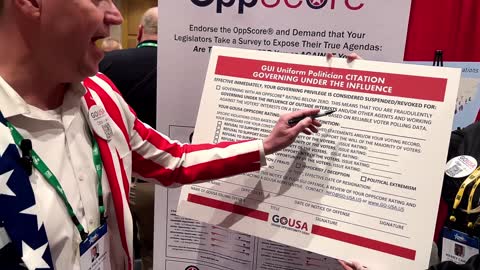 John Paul Talking about Nancy Pelosi's OppScore at CPAC Orlando 2022