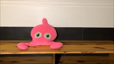 Pink Alien Plush Toy