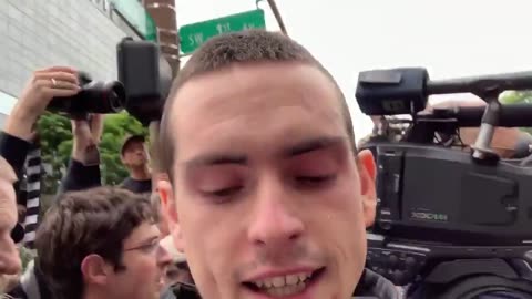 AUG 17 2019 Portland 1.0.1 Antifa pepper sprayed and poured stuff on conservatives