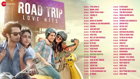 Non Stop Road Trip Love Hits - Full Album | 3 Hour Non-Stop Romantic Songs | 50 Superhit Love Songs