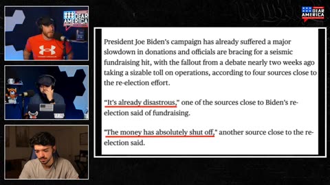 🚨BIDEN IN PANIC- His Campaign is OUT OF MONEY + Hollywood Elites Are BACKSTABBING Joe!!