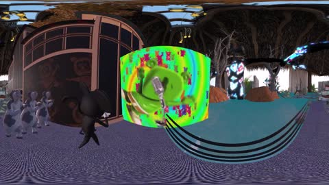 The Gummy Bear Song - Dog Version by DJ DOG meme VR 360°