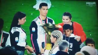 Cristiano Ronaldo, o pai do ano