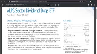 SDOG ETF Introduction (DOG Theory)