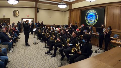The Christmas Song Taunton Hight School Jazz Band.