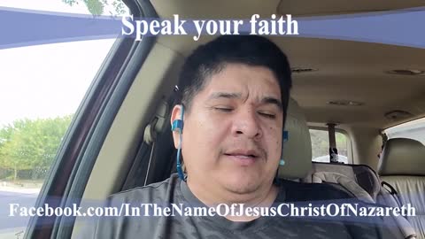 Speak your faith