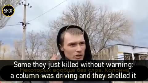 “How can we explain to people later that the Ukrainians themselves are shooting at us?!"