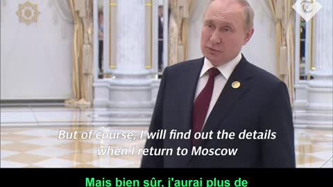 Vladimir Poutine - Suède / Finlande OTAN - G7