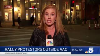 Man with gun detained outside Trump rally