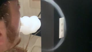 Man Creates Mesmerizing Smoke Ring Vortex