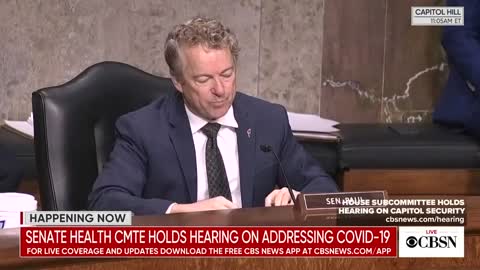 Rand Paul Embarrassed Fauci