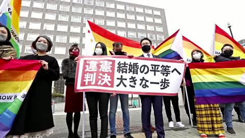 Japan: 'unconstitutional' to bar same-sex marriage