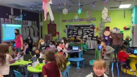 Children Erupt Into Cheers After Learning They Will No Longer Have To Wear Masks In School