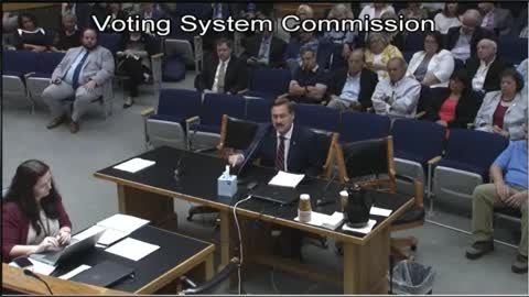 Louisiana Election Commission - Lindell Testimony On Voting Machines and Our Country