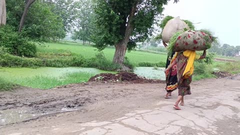 Real Life Poorest Village In UP India | Uttar Pradesh Village LifeIndia Natural Lifes Style Frmer