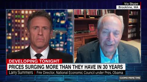 CNN Host Sits in Silence as Obama Economist Tells Him Who's to Blame for Inflation