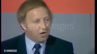 NUM president Arthur Scargill addresses the 1984 Labour Party conference in Blackpool